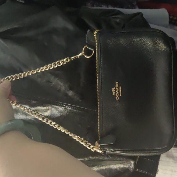COACH Nolita 17 mini in Black Leather - Picture 1 of 10